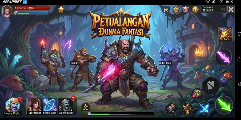 Gameplay seru dan karakter menarik di 4P4PBET.