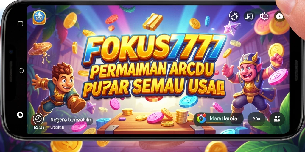 Tampilan gameplay FOKUS777 yang seru dan menantang.
