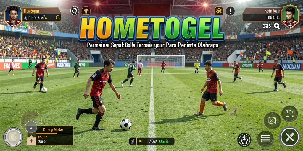 Tampilan gameplay dari HOMETOGEL yang seru dan kompetitif.