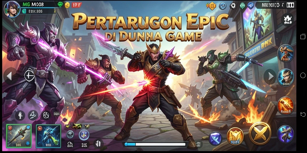 Tangkap aksi memukau dalam gameplay Fighting MG108.
