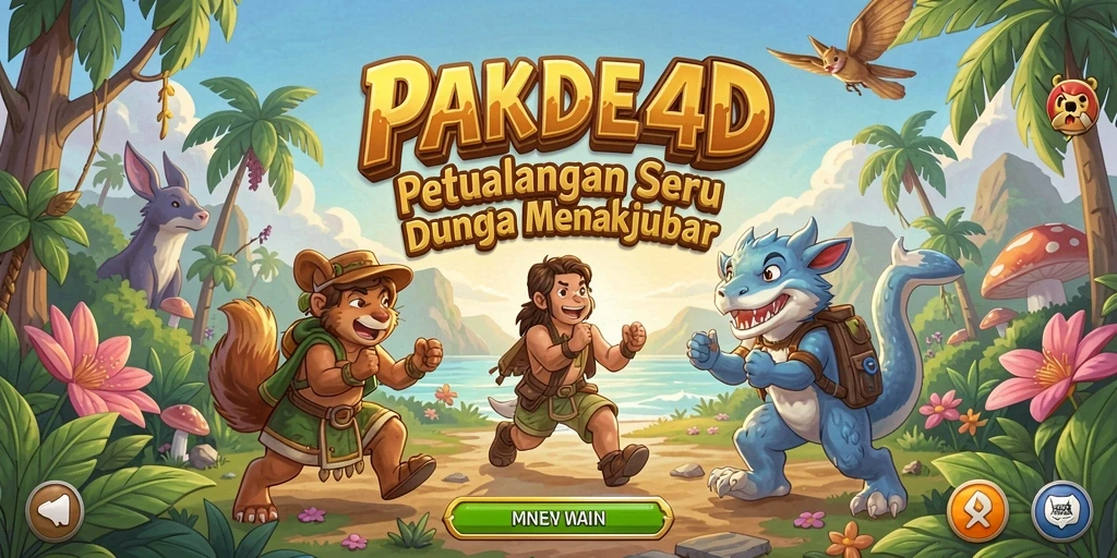Screenshot gameplay PAKDE4D menampilkan petualangan seru yang menantang.