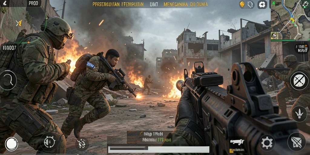 Tampilan gameplay seru dan menegangkan dari PRG007.