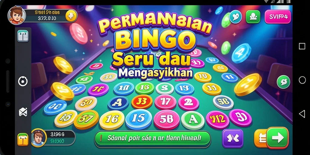 Tampilan gameplay menegangkan dalam permainan Bingo SVIP4.