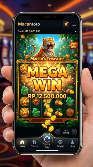 Screenshot fitur pencarian aplikasi di macantoto.